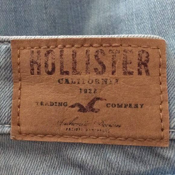 Light Blue Ripped Jeans with Zippered Calves - Picture 6 of 8